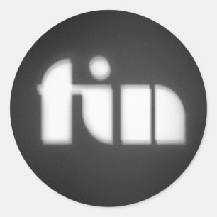 spel över FIN Runt Klistermärke