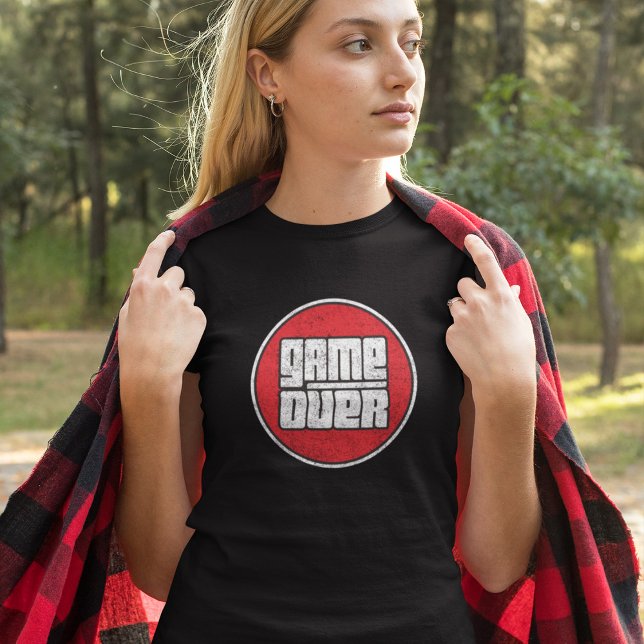 Spel över ikon - Videospelarens T-Shirt (Skapare uppladdad)