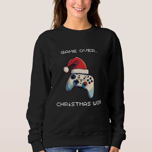 Spel över jul Won Sweatshirt T Shirt (Framsida)