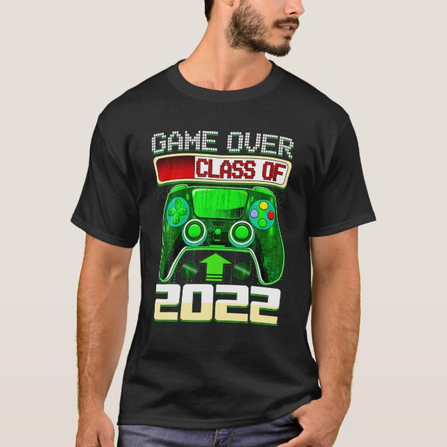 Spel över klass av 2022 Studenten-gåva till honom  T Shirt (Framsida)