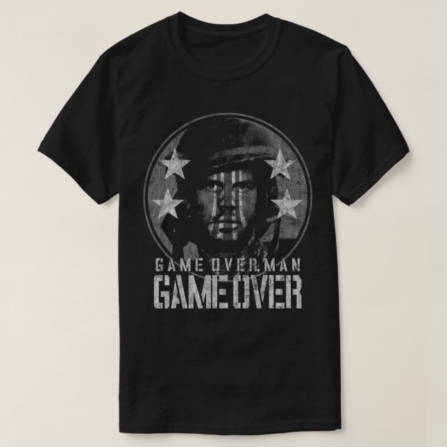 Spel över människa1 t shirt (Design framsida)