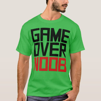 Spel över Noob-flicka T Shirt