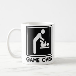 Spel över Nyfödd bebis för överordnad Pappa Kaffemugg