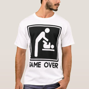 Spel över Nyfödd bebis för överordnad Pappa Tee