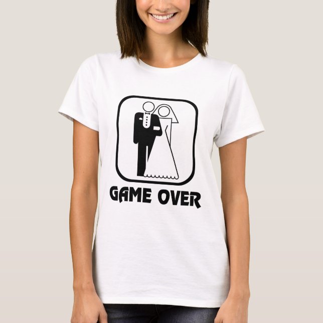 Spel över T-skirt Tee Shirt (Framsida)