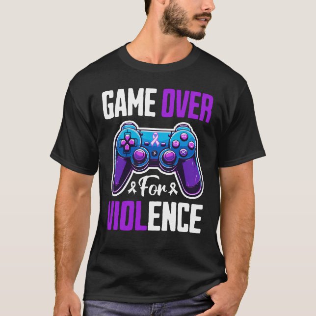 Spel över våld t shirt (Framsida)