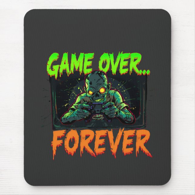 Spel över Zombie Gamer Musmatta (Framsidan)