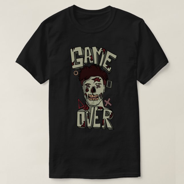 Spel över zombie t shirt (Design framsida)
