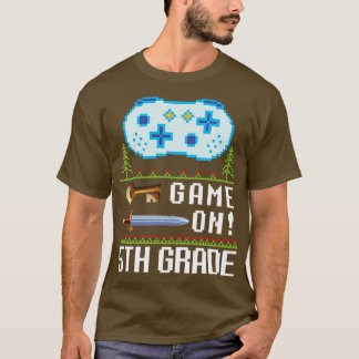 Spel på 5:e Klass-läraren Student Lycklig tillbaka T Shirt