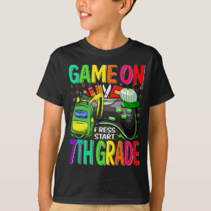 Spel på 7:e Klass, första dagen-spelaren Back to s T Shirt