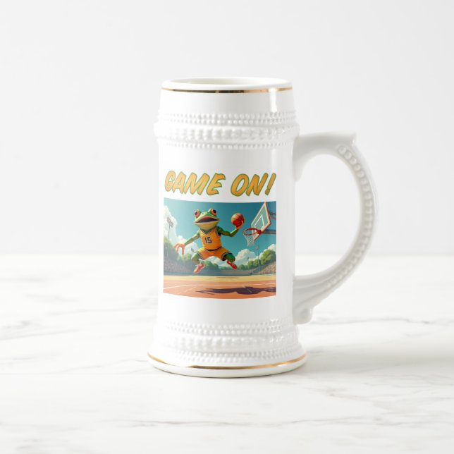 Spel på Basketball Frog lämnat hand-stein Sejdel (Höger)