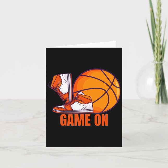Spel på Basketball Player Sneakers Kort (Framsida)