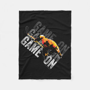 Spel på (Hockey) Fleece Blanket