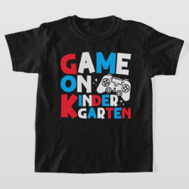 Spel på Kindergarten Klass Funny Birthday Boy T Shirt