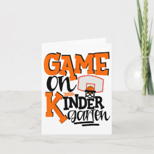 Spel på Kindergarten Roligt Sketll School Kort