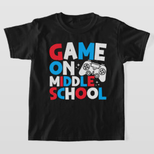 Spel på Mitten School Klass Funny Birthday-spel T Shirt