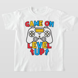 Spel på nivå upp, fjällande pojkspel i Älskare T Shirt