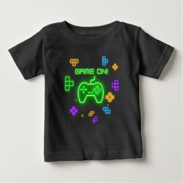 Spel på nyare grönt, blått och gult-spel T-Shirt
