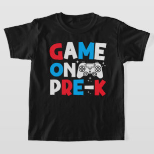 Spel på Prek Klass-Coolan för födelsedagspojkspel T Shirt