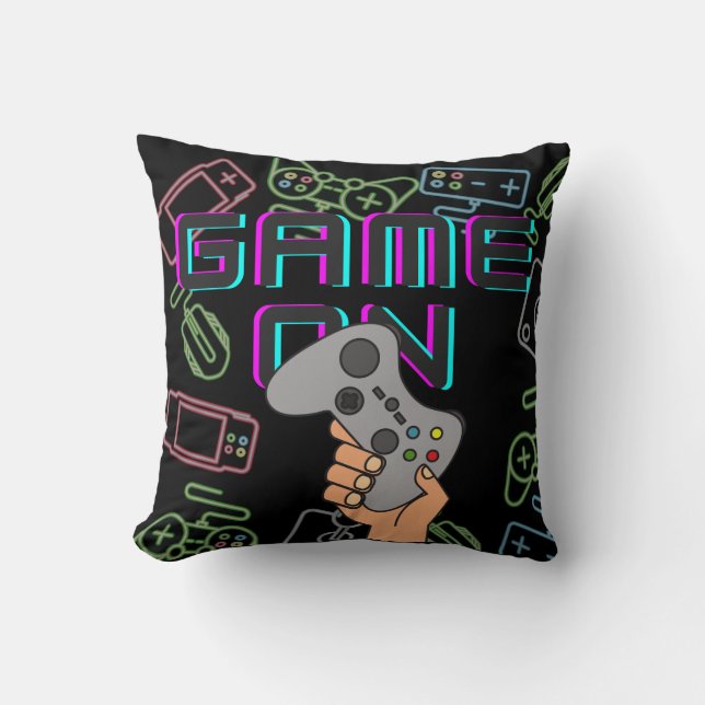 Spel på spelare kudde (Framsida)