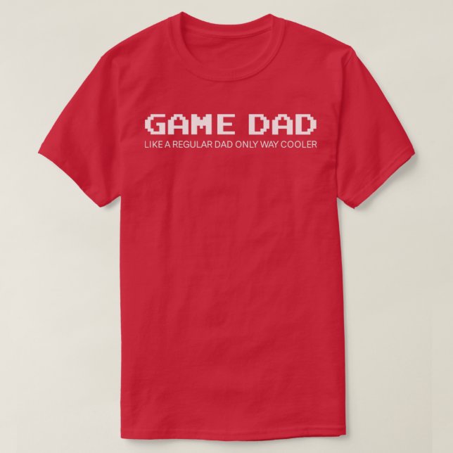 Spel Pappa T Shirt (Design framsida)