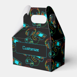 Spel Retro Neon Gable Presentaskar