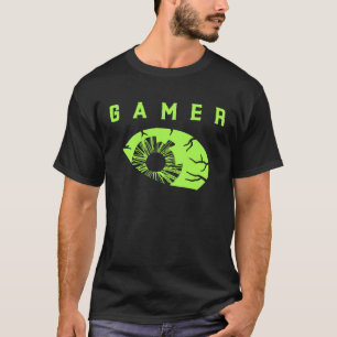 Spel Shirt Kids Tonåringar Gamer Öga Graphic Tshir T