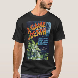 Spel, skräckfilmen vintage affisch tee