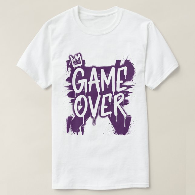 spel slut t shirt (Design framsida)