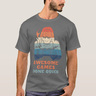 spel som har gjorts med snabb kompisgåva t shirt