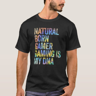 Spel-spel på naturlig grund är min DNA-Vintage Tie T Shirt
