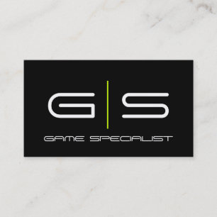 Spel-spelsspecialist Visitkort