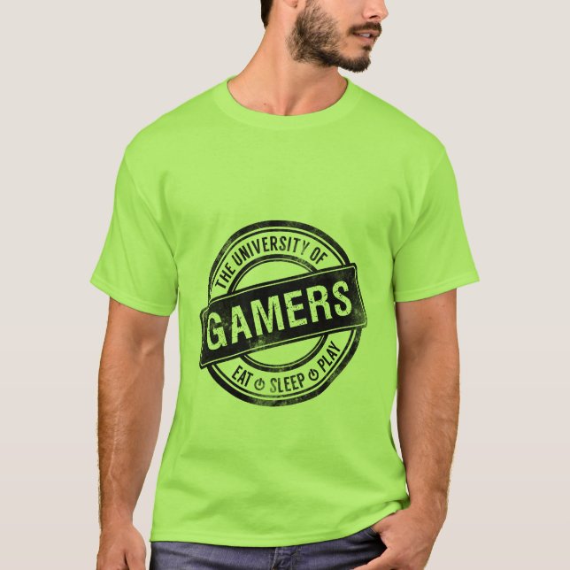 Spel T-shirt Universiteten i spel (Framsida)