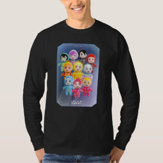 Spel-TV för spelare med Mini Myasty Space Square T Shirt