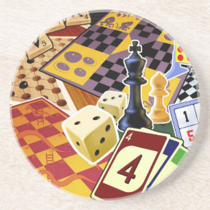 Spel Underlägg Sandsten