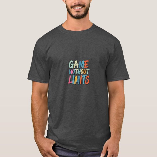 Spel utan gränser t shirt (Framsida)