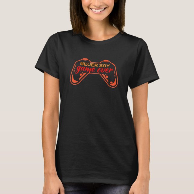 Spela aldrig om t shirt (Framsida)
