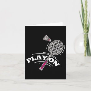 Spela Badminton Player Sport Stick Shuttle Racket Kort