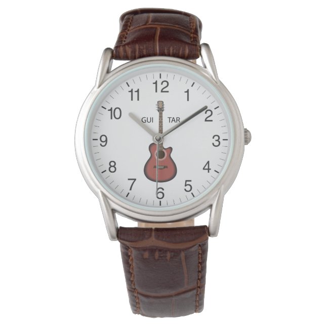 Spela bara Guitar. Armbandsur (Framsida)