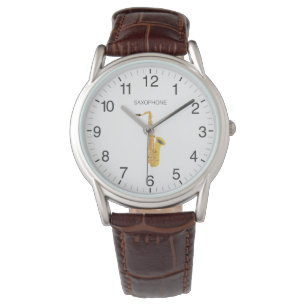Spela bara saxofonen armbandsur
