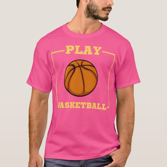 Spela basket t shirt (Framsida)