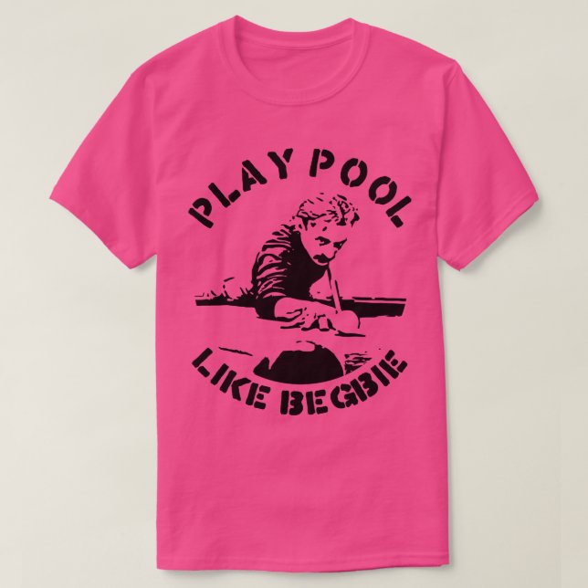 Spela Bassäng som Begbie T Shirt (Design framsida)