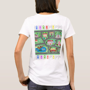 Spela bil Tävling på Mamma Tillbaka T Shirt