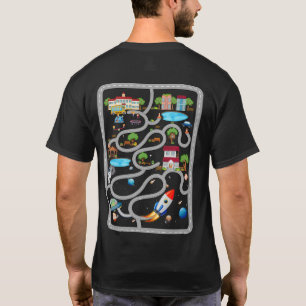 Spela bilar på Pappa eller mamma rygg, Perfekt sta T Shirt
