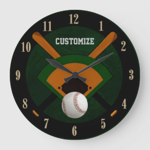 Spela Boll Baseball Stor Klocka