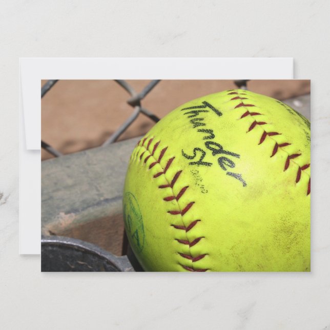 Spela Boll! Inbjudningar (Framsida)