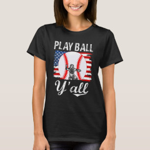 Spela Boll Y all baskiska spel och spela spel B T Shirt