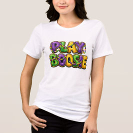 Spela Boosie Mardi Gras T-Shirt – Karnevalsfest Mu