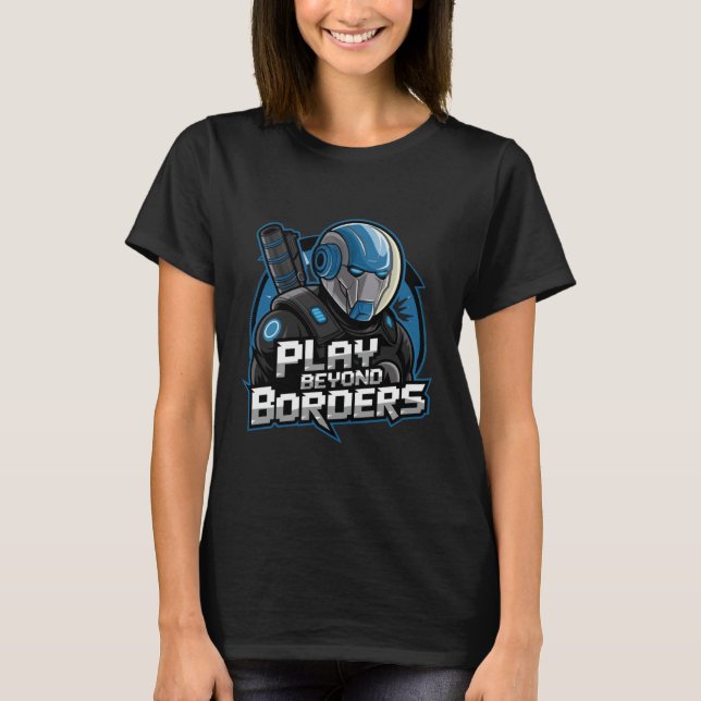 Spela bortom Gräns T Shirt (Framsida)