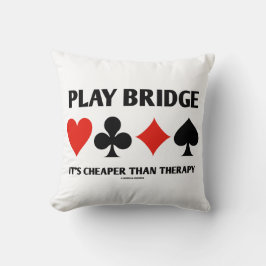 Spela Bridge Det är billigare än Kostym med 4-kort Kudde